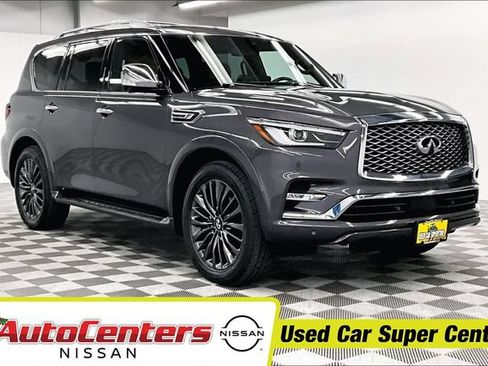 Used 2022 INFINITI QX80 Sensory w/ Cargo Package AWD/4WD image 1