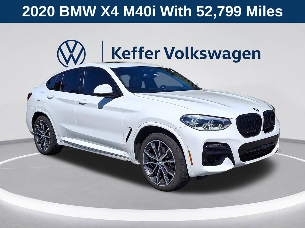 Used 2020 BMW X4 M40i w/ Executive Package AWD/4WD image 1