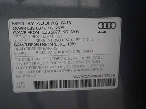 Used 2016 Audi SQ5 Premium Plus w/ Technology Package AWD/4WD image 41