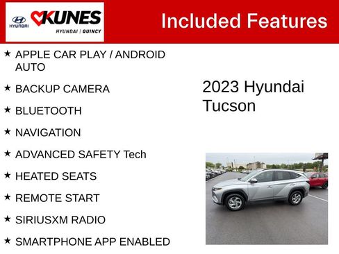 Used 2023 Hyundai Tucson SEL AWD/4WD image 2