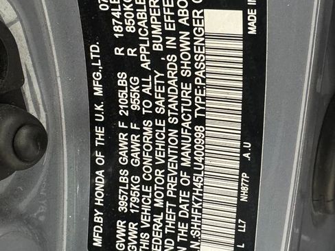 Used 2020 Honda Civic Sport image 36