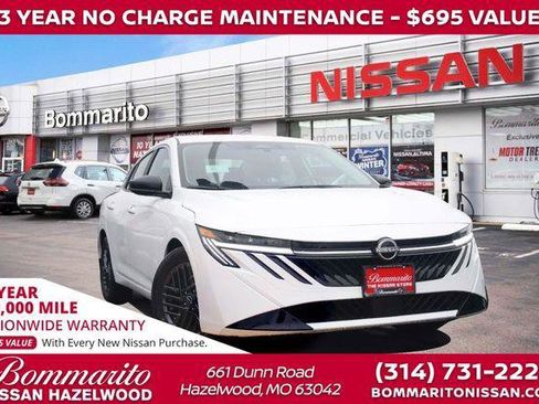 New 2026 Nissan Sentra SV w/ Floor Mat Package FWD image 1