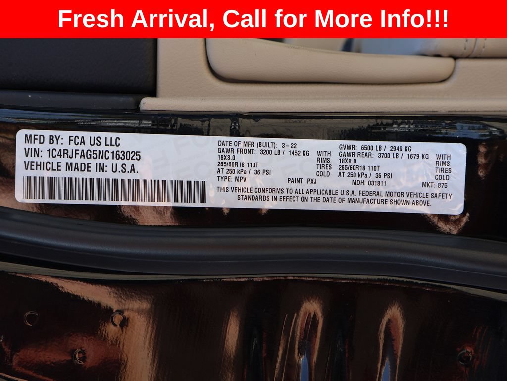 Used 2022 Jeep Grand Cherokee Laredo E w/ Security & Convenience Group AWD/4WD image 34