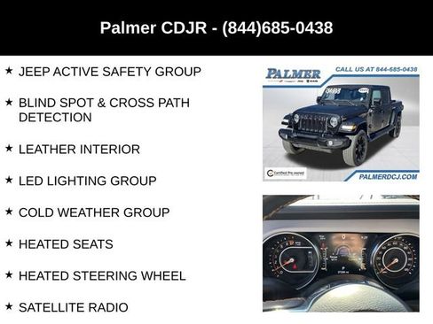 Certified 2022 Jeep Gladiator Overland image 12
