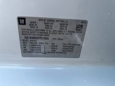 Used 2015 Chevrolet Silverado 2500 LTZ w/ Duramax Plus Package image 32