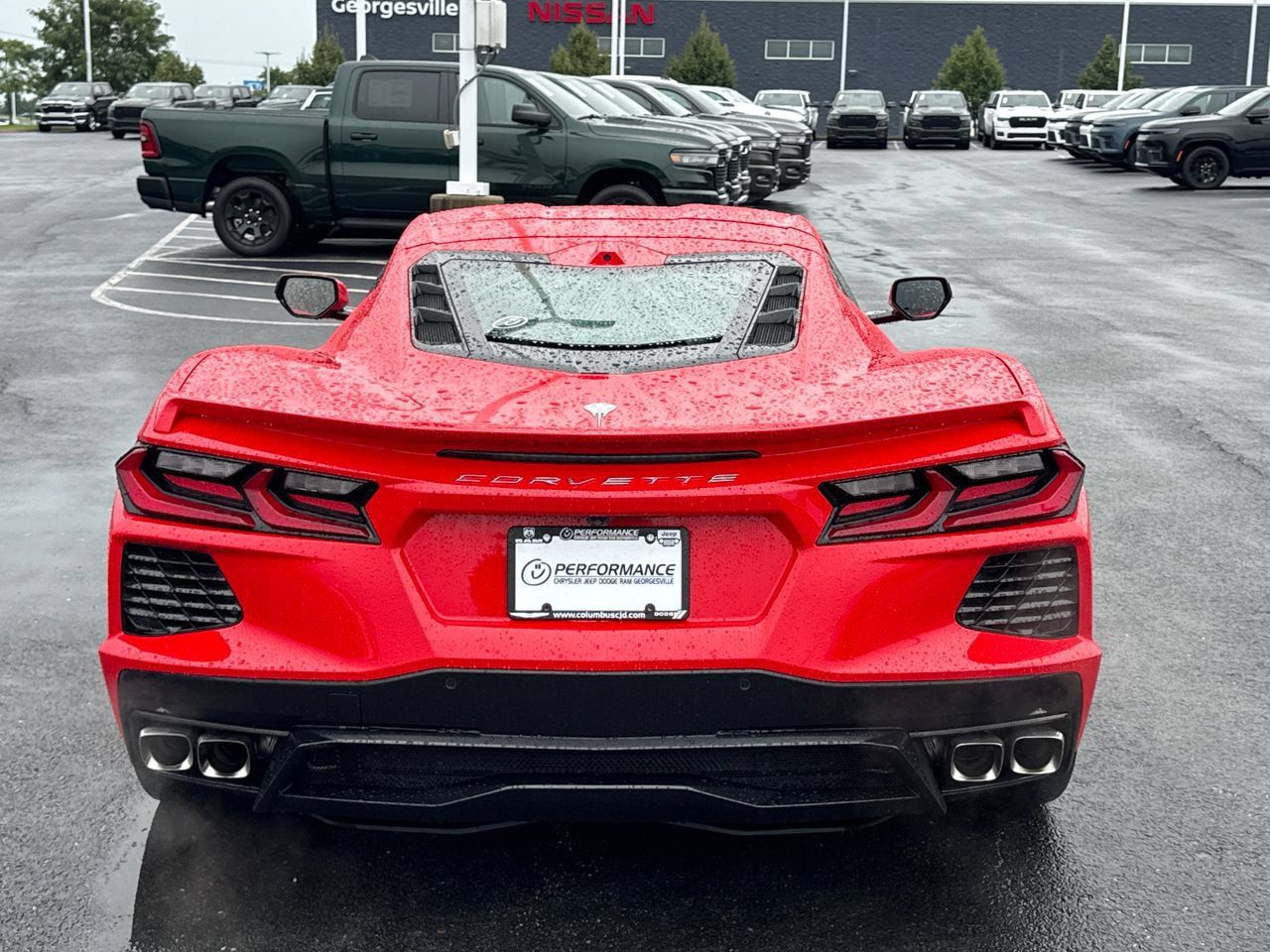 Used 2023 Chevrolet Corvette Stingray Premium Cpe w/ Chrome Exterior Badge Package RWD image 4