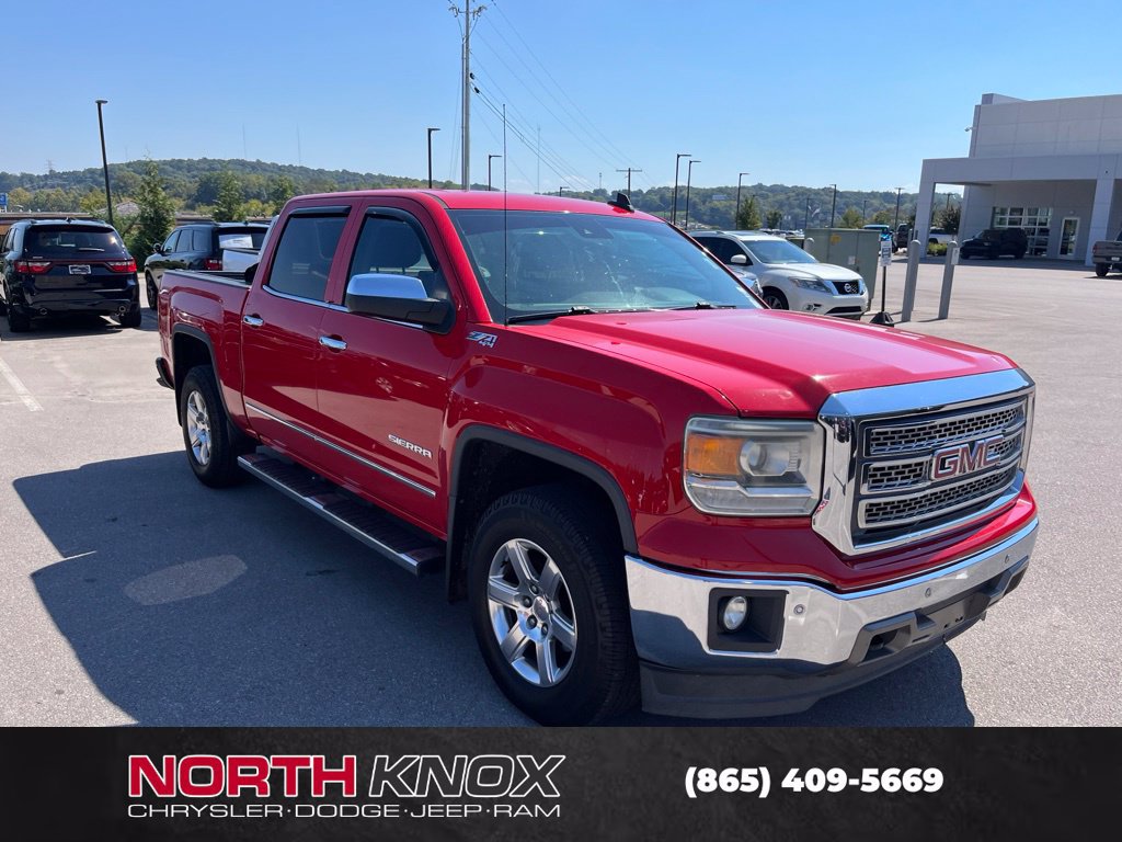 Used 2015 GMC Sierra 1500 SLT w/ Driver Alert Package AWD/4WD image 2