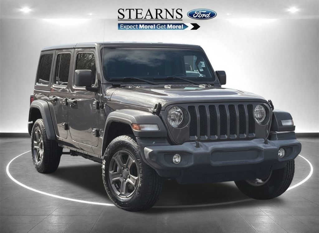 Used 2021 Jeep Wrangler Unlimited Sport AWD/4WD image 1