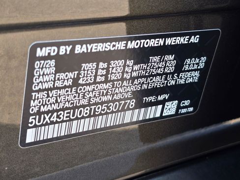 New 2026 BMW X5 xDrive50e w/ M Sport Package AWD/4WD image 30