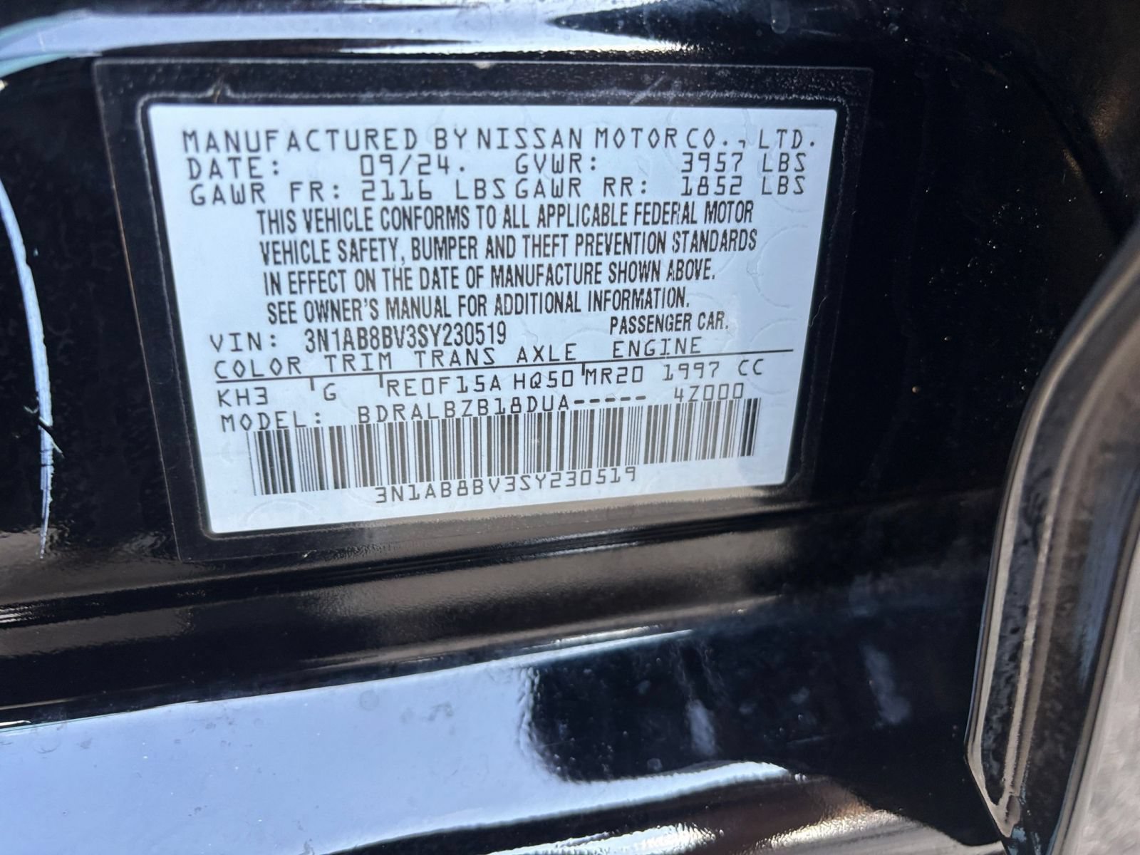 Used 2025 Nissan Sentra S FWD image 26