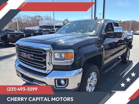 Used 2017 GMC Sierra 2500 SLT w/ Snow Plow Prep Package AWD/4WD image 1