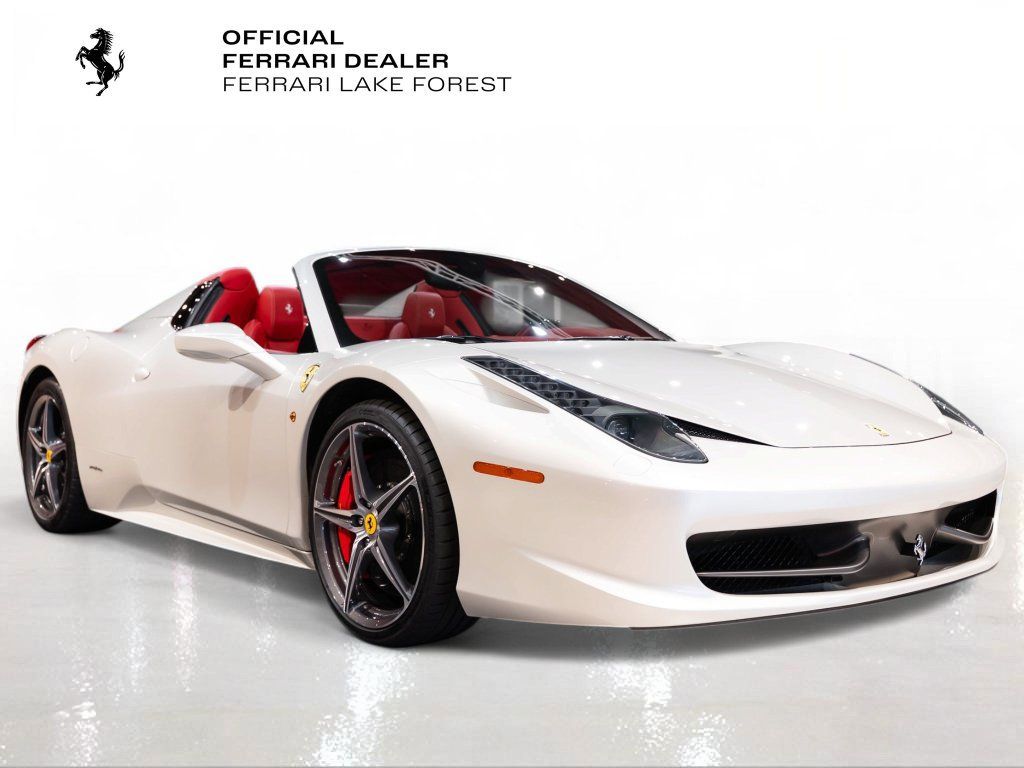 Certified 2013 Ferrari 458 Spider RWD image 8