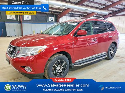 Used 2013 Nissan Pathfinder SL w/ SL Premium Pkg AWD/4WD image 1