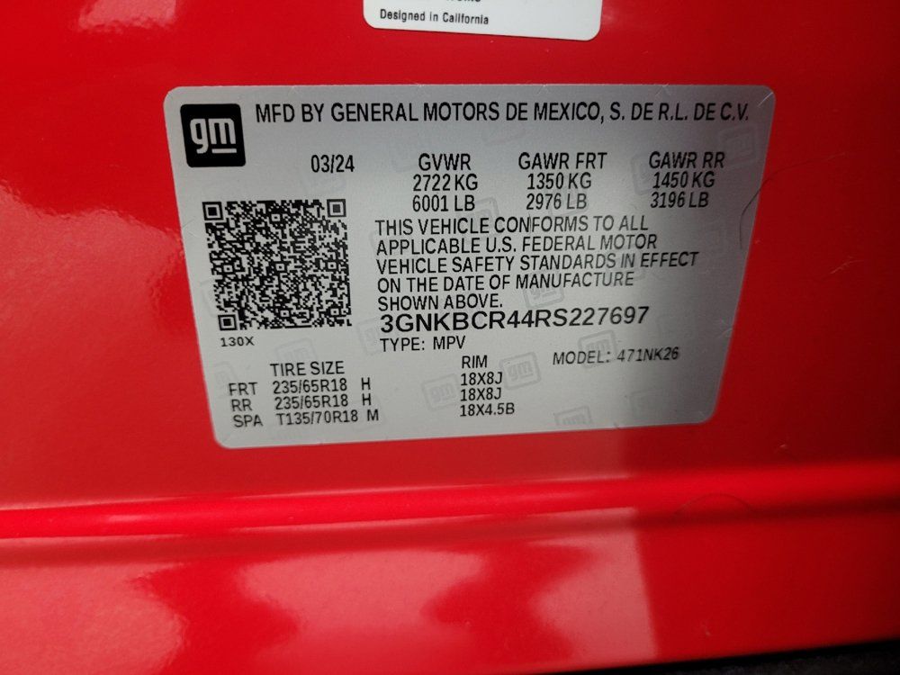 Used 2024 Chevrolet Blazer LT w/ Convenience Package FWD image 33