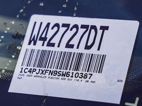 New 2025 Jeep Wrangler Unlimited Rubicon image 33