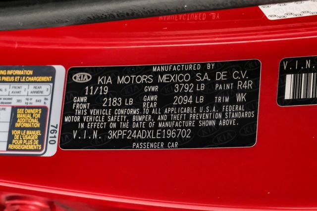 Used 2020 Kia Forte LXS FWD image 68