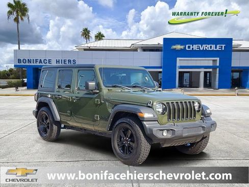Used 2021 Jeep Wrangler Unlimited Sport AWD/4WD image 1