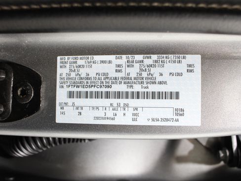 Used 2023 Ford F150 Lariat w/ Equipment Group 502A High AWD/4WD image 39
