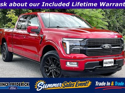 Certified 2025 Ford F150 Platinum w/ Equipment Group 702A High