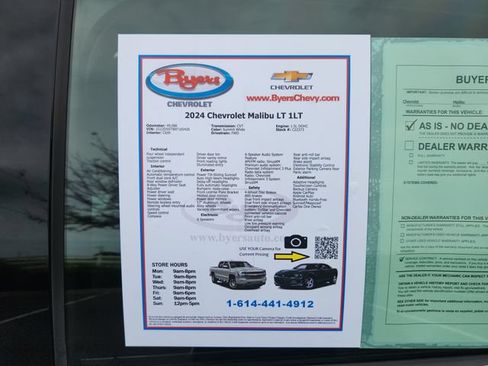 Used 2024 Chevrolet Malibu LT FWD image 13