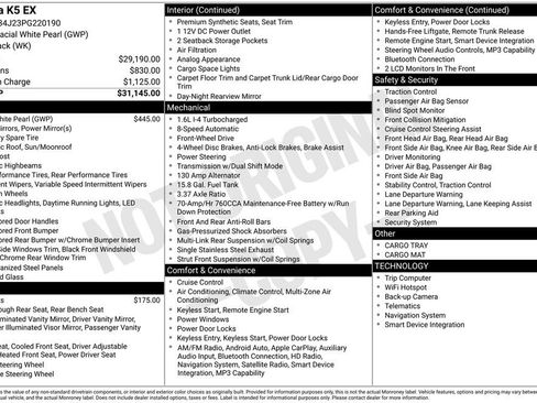 Used 2023 Kia K5 EX FWD image 2