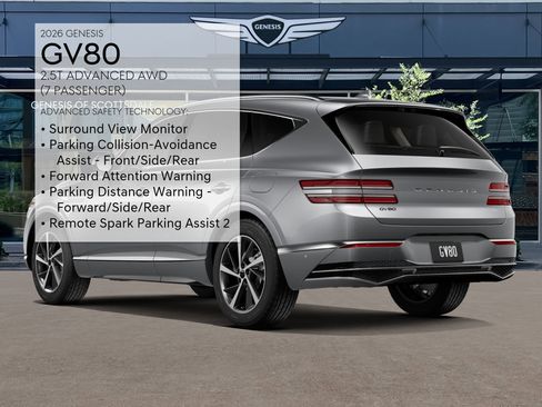New 2026 Genesis GV80 2.5T Advanced image 7