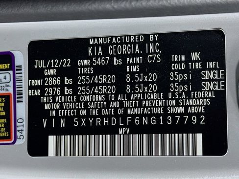 Used 2022 Kia Sorento X-Line EX AWD/4WD image 35