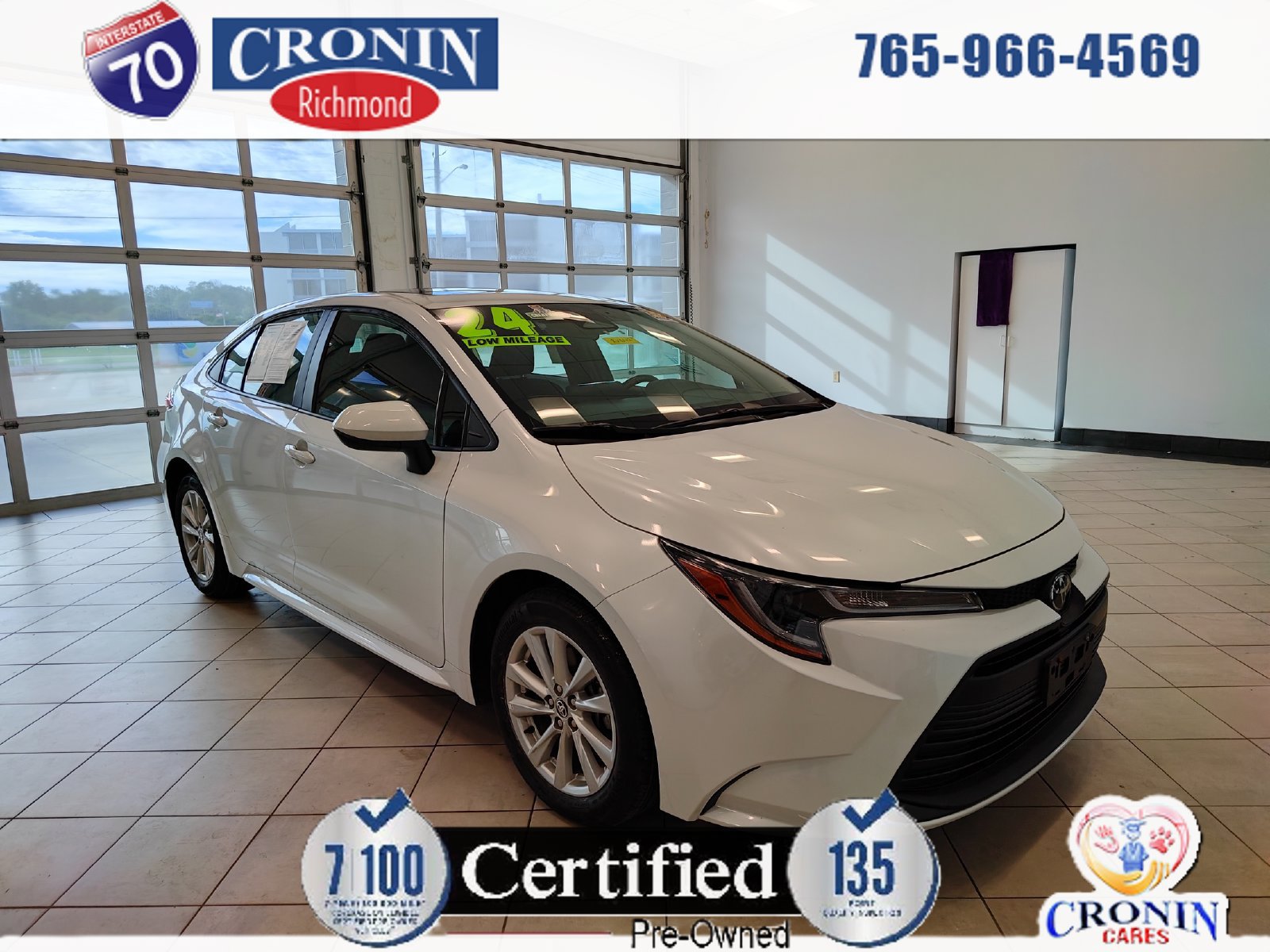 Used 2024 Toyota Corolla LE w/ LE Premium Package FWD image 1