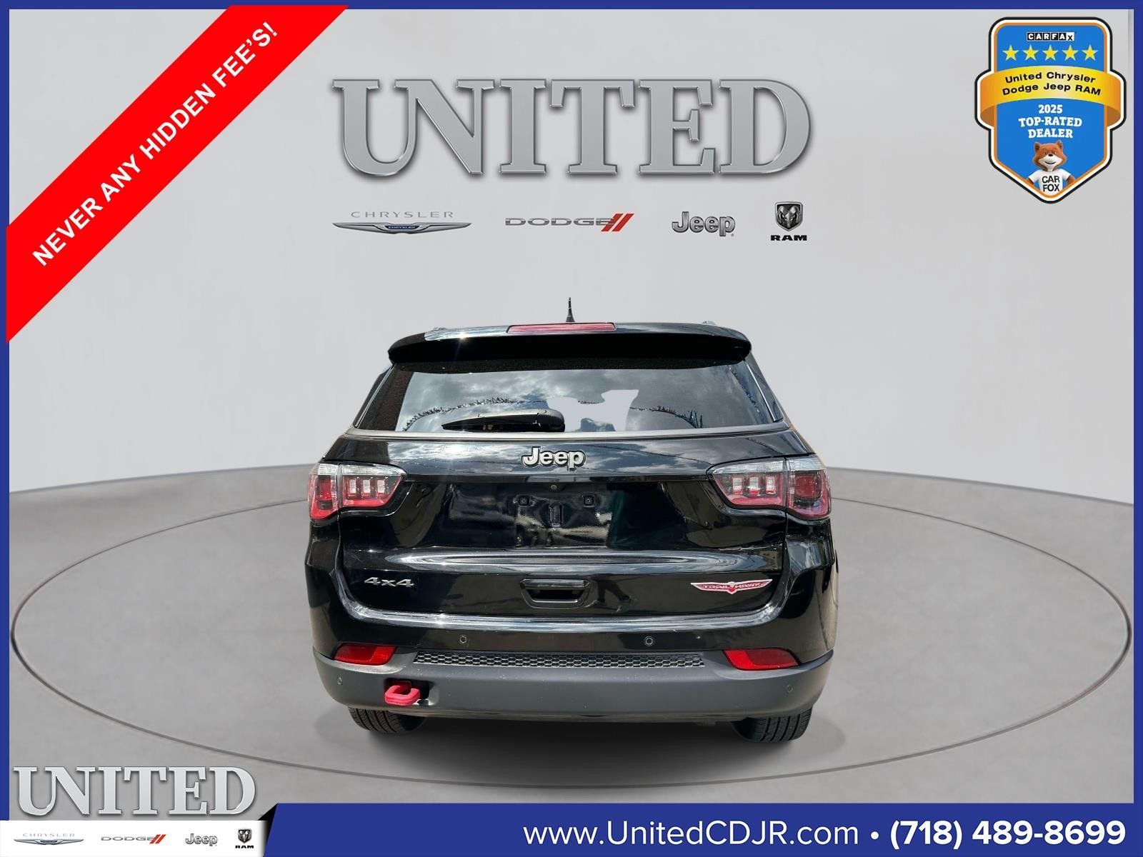 Certified 2018 Jeep Compass Trailhawk w/ Leather Interior Group AWD/4WD image 4