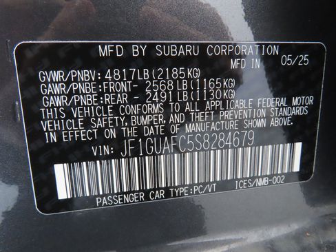 Used 2025 Subaru Impreza 2.0i Sport image 30