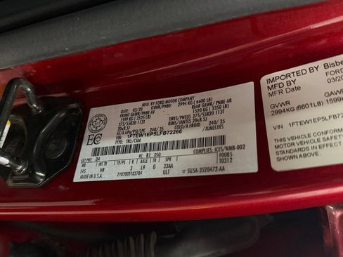 Used 2020 Ford F150 Lariat w/ Equipment Group 502A Luxury AWD/4WD image 36