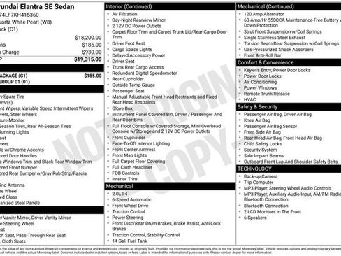 Used 2019 Hyundai Elantra SE FWD image 6