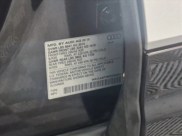 Used 2019 Audi Q7 3.0T Premium Plus w/ Premium Plus Package AWD/4WD image 29