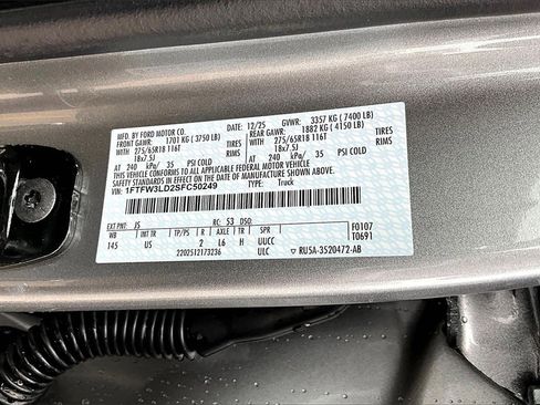 New 2025 Ford F150 XLT w/ Equipment Group 302A MID image 9