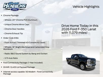 Used 2026 Ford F350 Lariat w/ Chrome Package