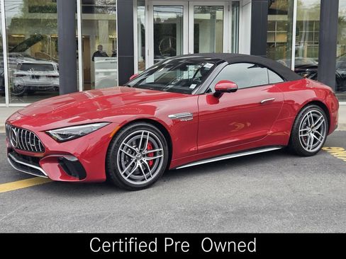 Certified 2022 Mercedes-Benz SL 55 AMG 4MATIC image 2
