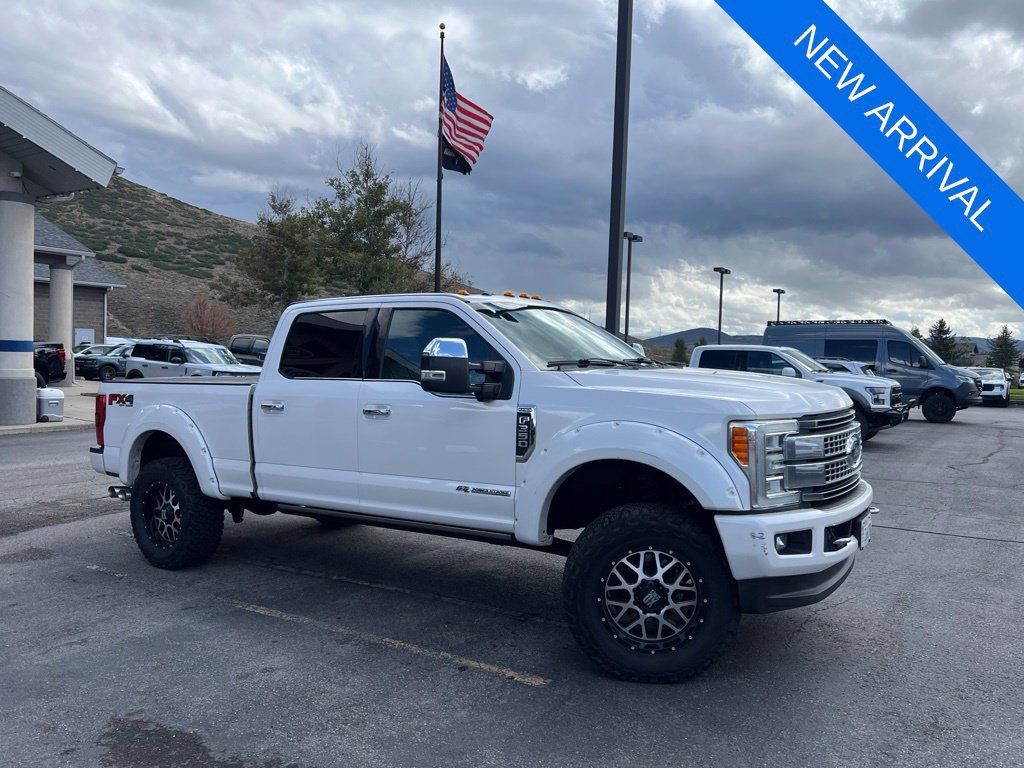 Used 2017 Ford F350 Platinum w/ Platinum Ultimate Package AWD/4WD image 1