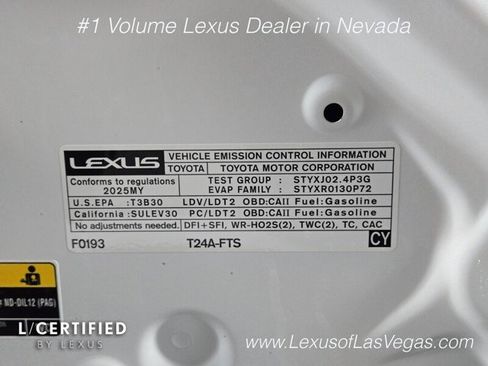Certified 2025 Lexus NX 350 AWD w/ Cold Area Package image 29