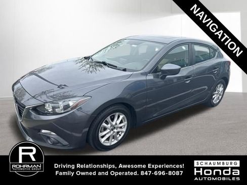 Used 2015 MAZDA MAZDA3 i Touring w/ Technology Package FWD image 1