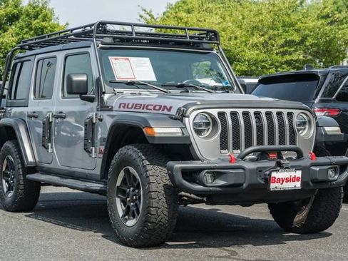 Used 2018 Jeep Wrangler Unlimited Rubicon w/ Steel Bumper Group AWD/4WD image 2
