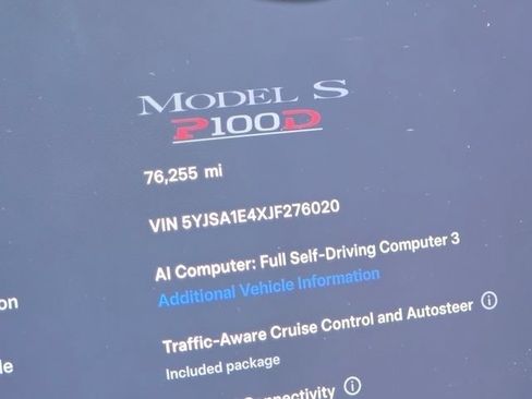 Used 2018 Tesla Model S P100D AWD/4WD image 14