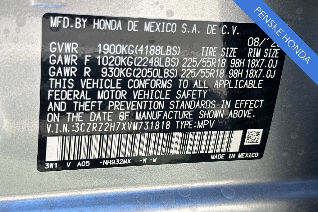 New 2027 Honda HR-V EX-L image 32
