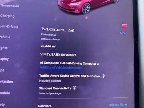 Used 2019 Tesla Model S Performance AWD/4WD image 11