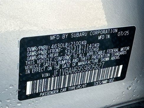 New 2025 Subaru WRX Premium image 40