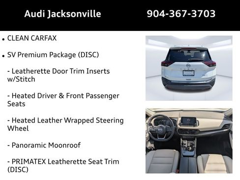 Used 2023 Nissan Rogue SV w/ SV Premium B Package image 9