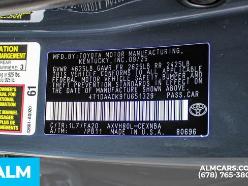 Used 2026 Toyota Camry LE FWD image 35
