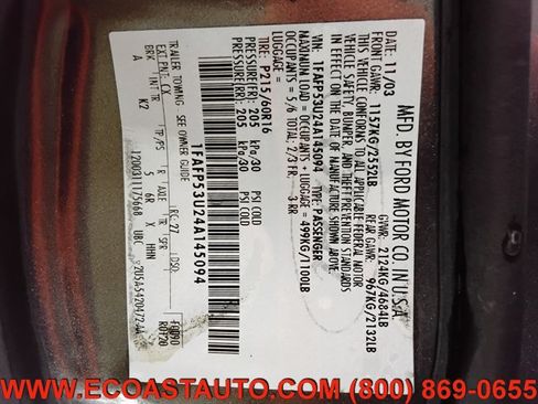 Used 2004 Ford Taurus SE FWD image 18