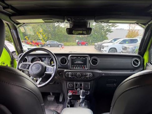 Used 2021 Jeep Wrangler Unlimited Rubicon 4xe w/ Steel Bumper Group image 13