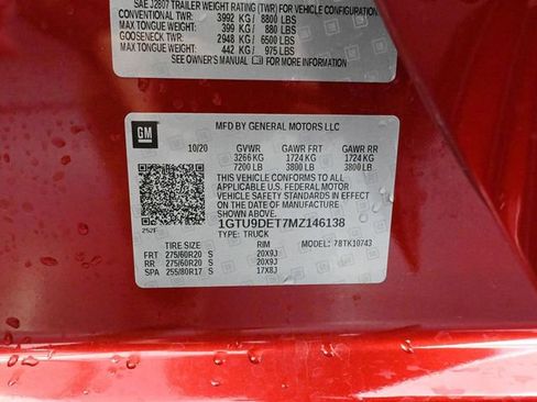 Used 2021 GMC Sierra 1500 SLT image 51