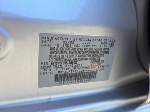Used 2025 Nissan Versa SV FWD image 26